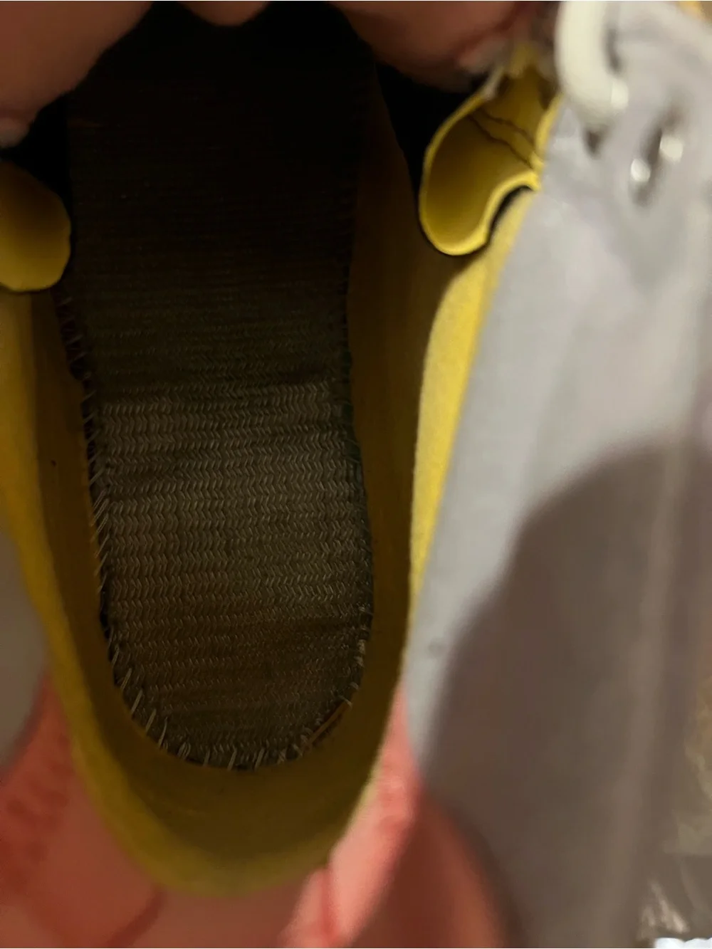 Vans Kids High-Top Sneakers in Pink, Yellow & Tan